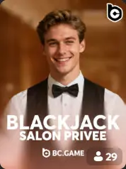 Blackjack Salon Privee BC Game Montréal game cover