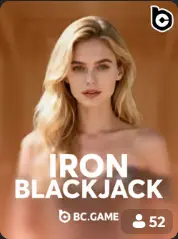 Iron Blackjack BC Game Montréal game cover