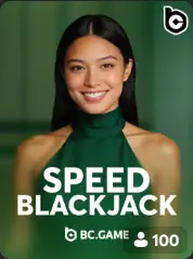 Speed Blackjack BC Game Montréal game cover