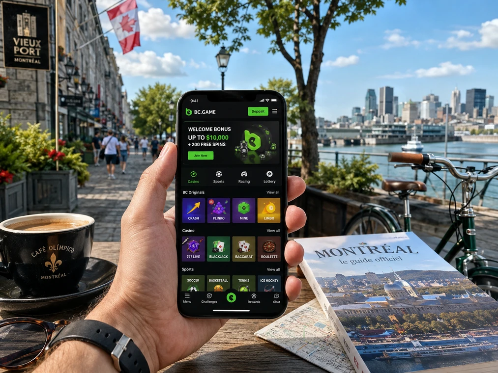 Application mobile BC Game Montréal