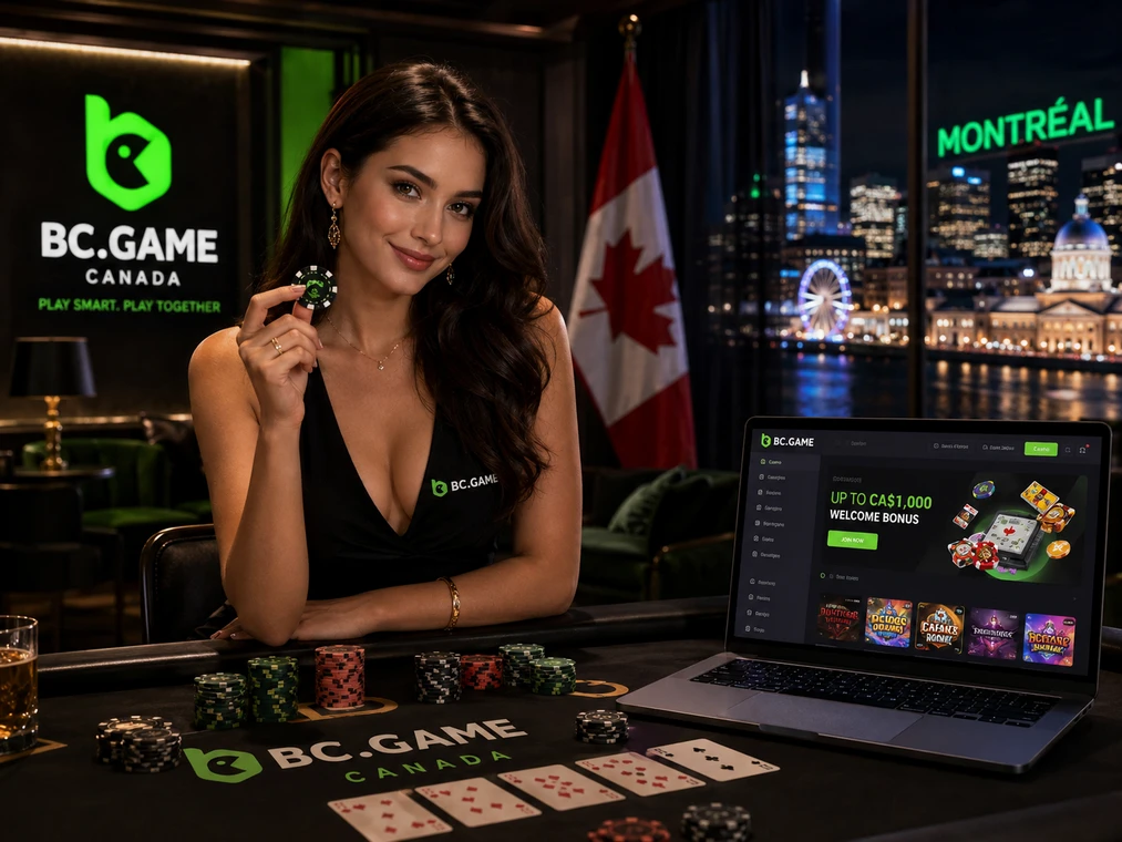 لاعبة BC Game مونتريال في كندا